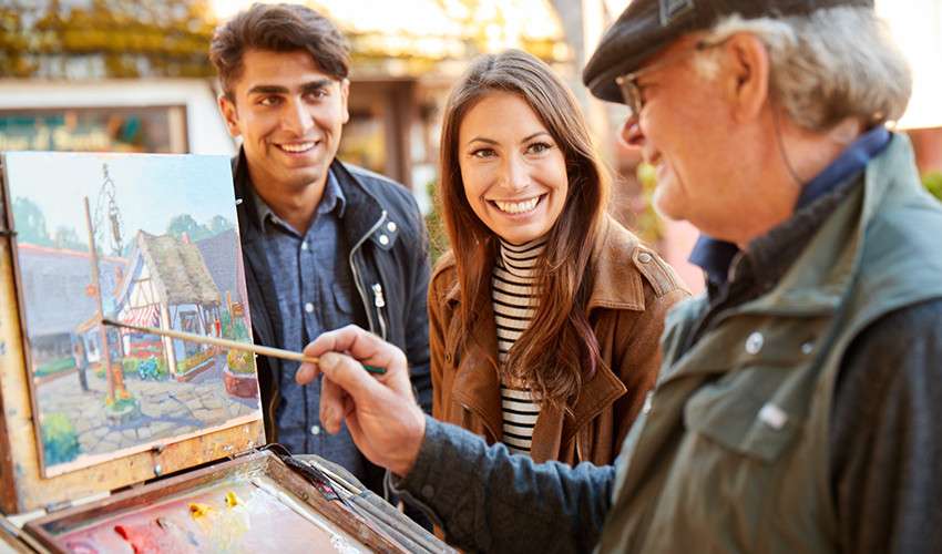 Image about Art Enthusiast Getaway