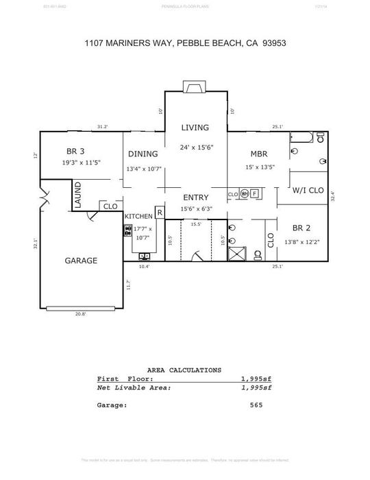 1107 Mariners Way - SOLD, Pebble Beach