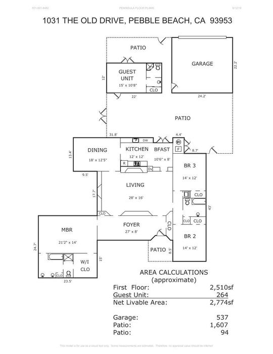 1031 The Old Drive - SOLD, Pebble Beach