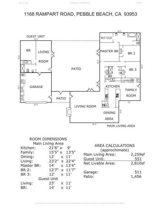 1168 Rampart Road - SOLD, Pebble Beach