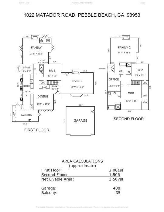 1022 Matador Road - SOLD, Pebble Beach