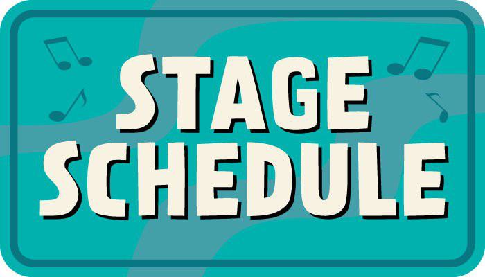 Stage Schedule