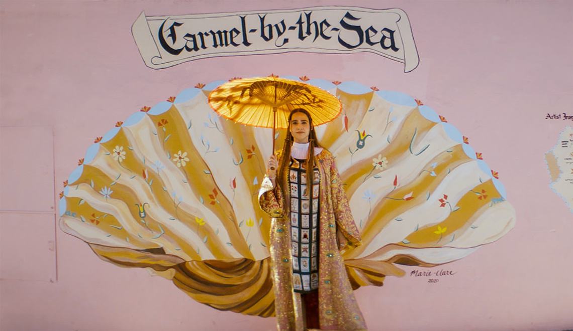 Image of Carmel Shell Mural in Carmel-by-the-Sea, CA