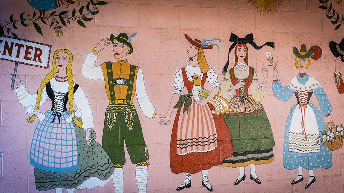 Image of Hofsas House Murals in Carmel-by-the-Sea, CA