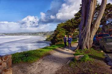 Image about Carmel's Scenic Bluff Path
