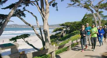 Image about Jeff Galloway Retreat on Carmel's Scenic Bluff Path