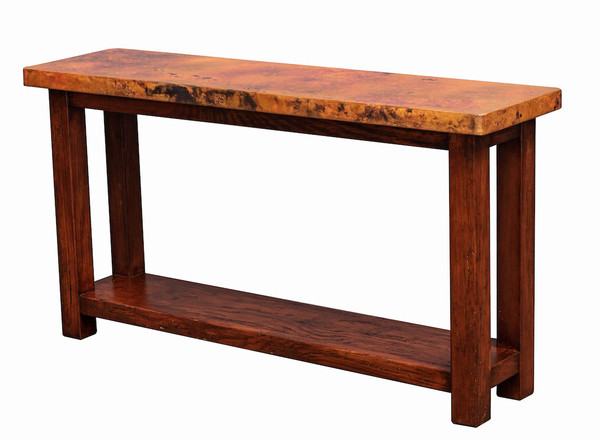 Paloma Copper Console Table