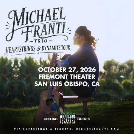 Image of Michael Franti Trio - Heartstrings & Dynamite