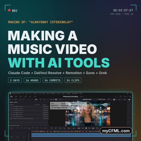 Making a Music Video with AI Tools