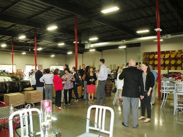 Image about Members Enjoy Wine, Pizza, Vintage Cars at Woodside Vineyards/AutoVino Wine Tasting Event