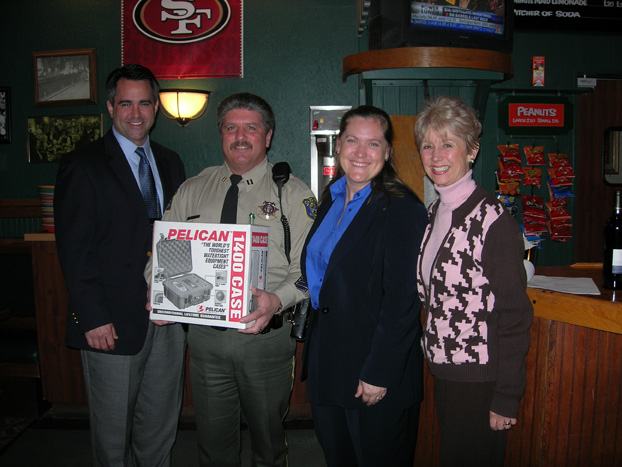 Image about SILVAR Realtors and affiliates donate defibrillator to Cupertino Sheriff&rsquo;s Office