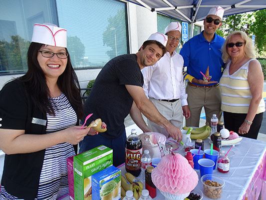 Image about Members Enjoy Ice Cream, Courtesy of Cupertino/Sunnyvale District