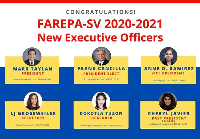 Image about 2020-2021 FAREPA SV leadership group announced