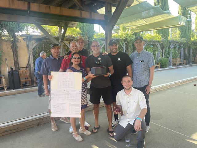 Image about KW Ball Breakers Win 11th Los Gatos-Saratoga District Bocce Ball Tournament