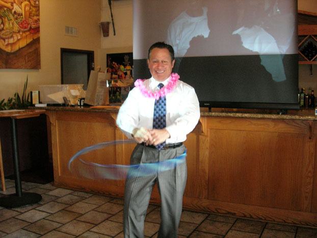 Image about Hawaiian Theme at Los Altos/Mountain View District Tour Meeting