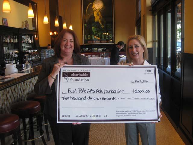 Image about REALTOR&reg;: Silicon Valley REALTORS&reg; Foundation Presents $2,000 to East Palo Alto Kids