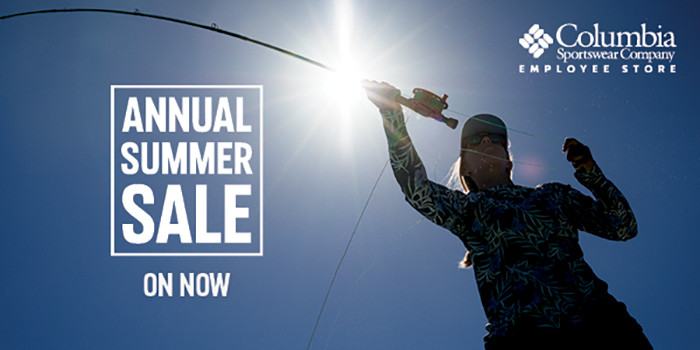 Columbia Sportswear Employee Store Annual Summer Sale on Now Up to 70% Off