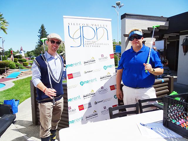 Image about A Fine Day for SV YPN Mini Golf Tournament