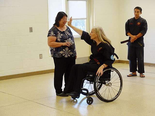 Image about SILVAR Members Practice Safety, Self-Defense Techniques