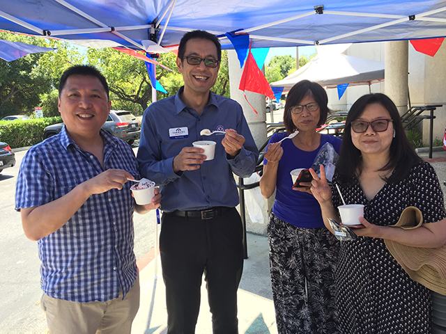 Image about Members Enjoy 6th Cupertino-Sunnyvale District Ice Cream Social