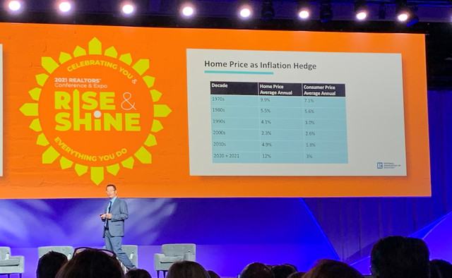 Image about NAR chief economist says real estate a great hedge against inflation