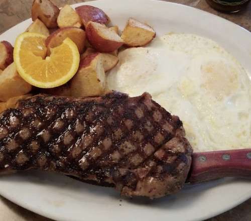 New York Steak and Eggs