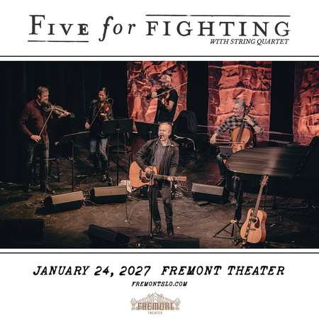 Image of Five For Fighting with String Quartet