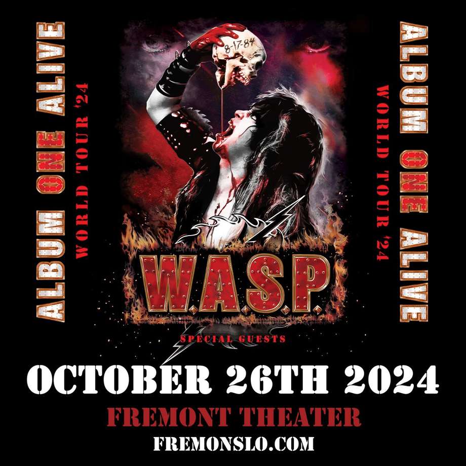 W.A.S.P. ALBUM ONE ALIVE WORLD TOUR '24