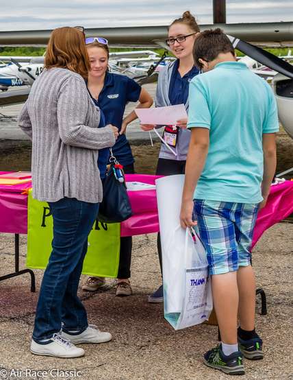 Image about 2018 ARC Youth Activities KIZG-1 (Photo by Air Race Classic)
