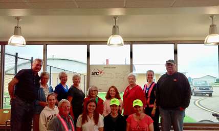 Image about Full team of Faribault volunteers (Photo by Fairbault)