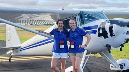 Image about Classic 47 in Sweetwater TX 2018 (Photo by Air Race Classic)