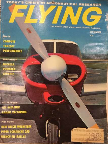 Image about Flying Magazine - cover September 1962