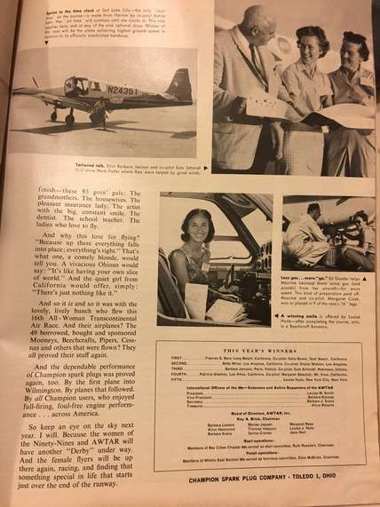 Image about Flying Magazine article September 1962 page 2