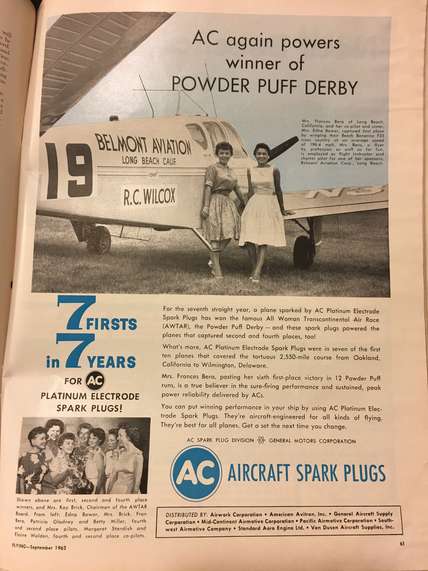 Image about Flying Magazine ad September 1962