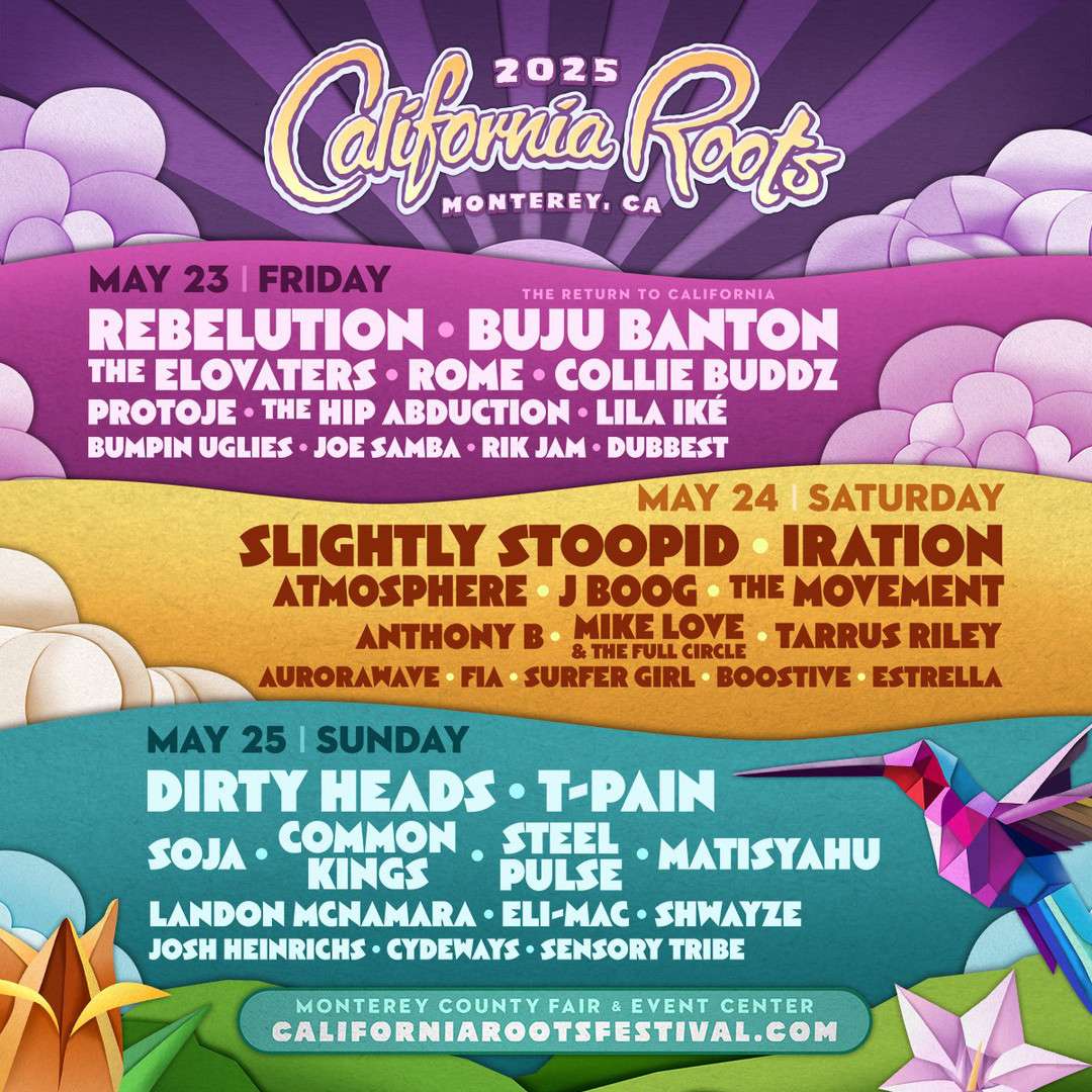 California Roots Music & Art Festival - May 23-25, 2025