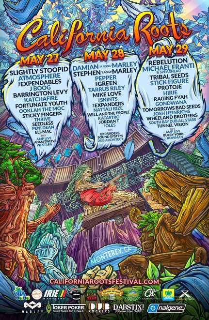 California Roots Music & Art Festival - May 27-29, 2016