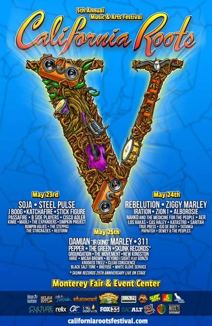 California Roots Music & Art Festival - May 23-25, 2014