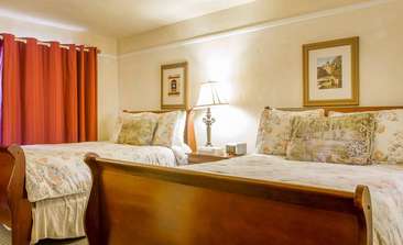 Image about Guest room with double beds