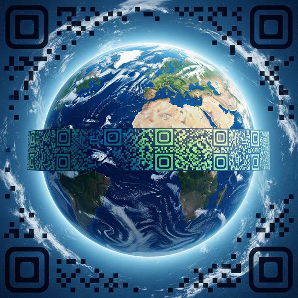 barcode all over the entire planet
