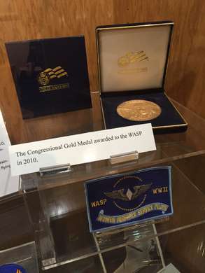 Image about The Congressional Gold Medal awarded to the WASP in 2010.
