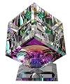 *****Dichroic Optical Crystal Cubes