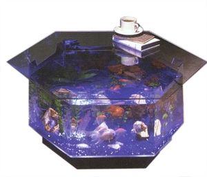 Octagon Coffee Table Aquarium MWT-O100
