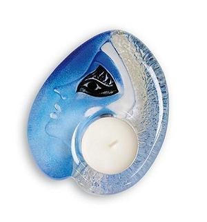 Athena Blue- Mats Jonasson Crystal Candlelight 69023