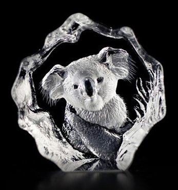 Mats Jonasson® Miniature Crystal Sculptures - Crystal-Fox Gallery