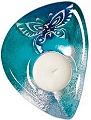 Papillon Blue - Mats Jonasson Crystal Candlelight Tealite holder 69000