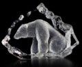 Mats Jonasson Polar Bear- Miniature Glass Etching MJ 88118
