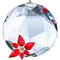 Swarovski  Poinsettia Window Ornament