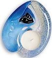 Athena Blue- Mats Jonasson Crystal Candlelight 69023