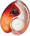 Athena Orange- Mats Jonasson Crystal Candlelight 69024
