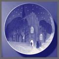 B&G Christmas Plate